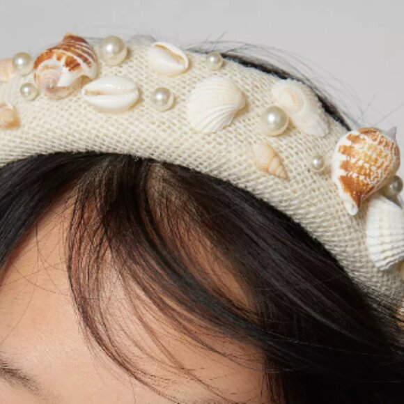 Shell & Pearl Headband - Picture 3 of 3